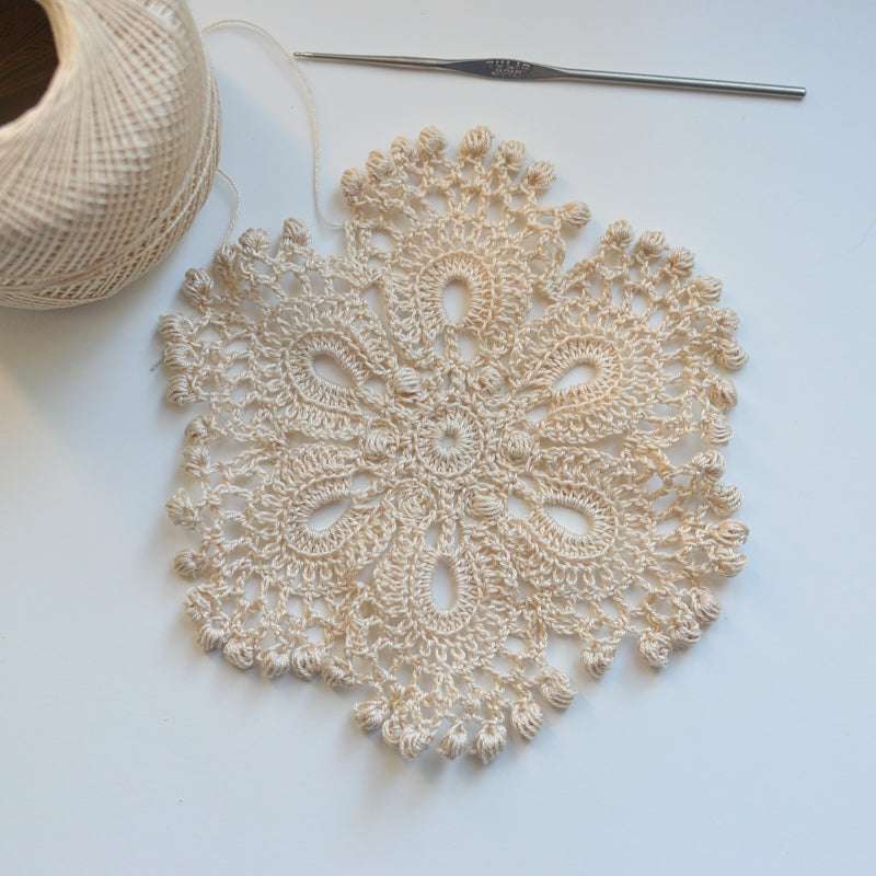 Petal Light Mini – Crochet Doily Pattern