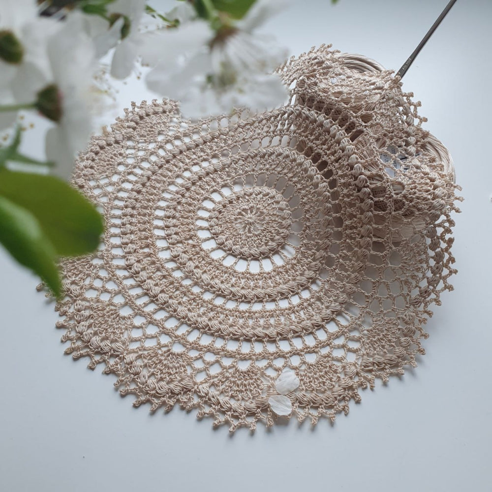 Aura Crochet Doily Pattern • PDF File