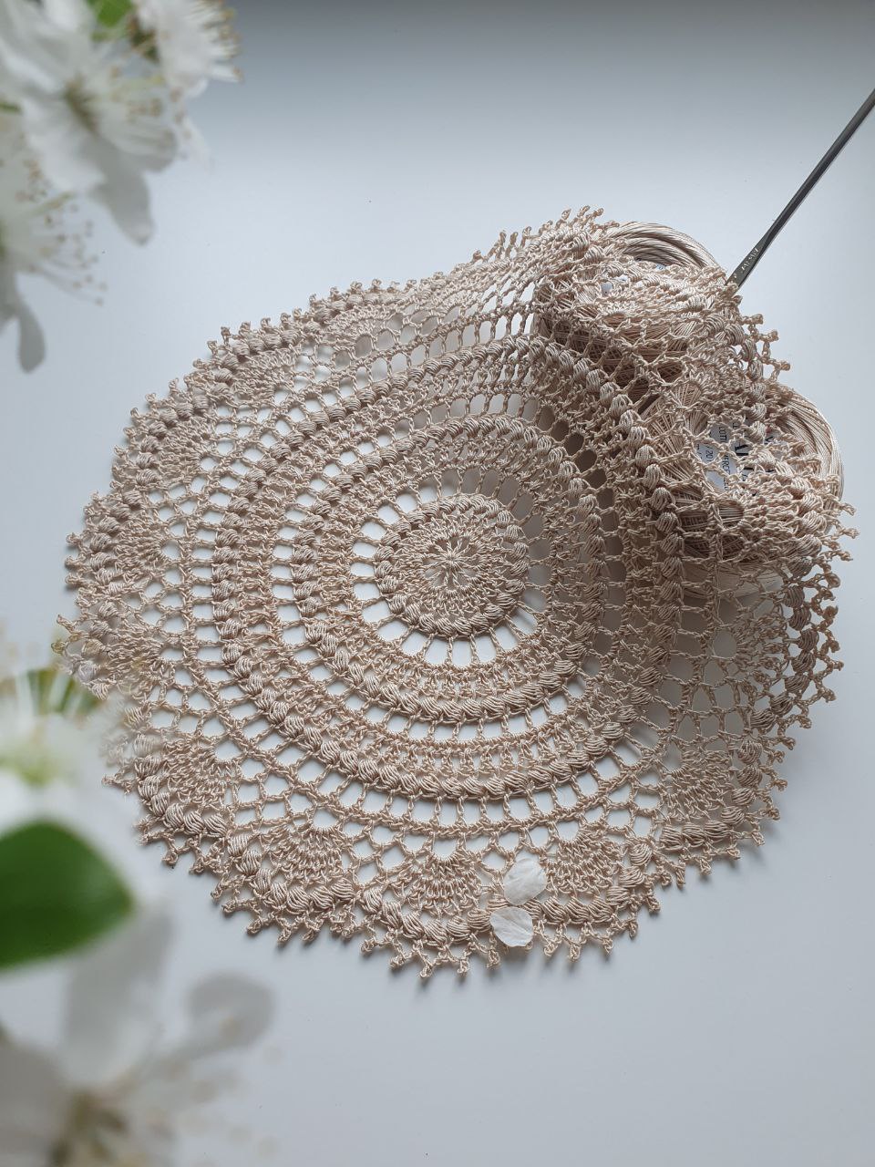 Aura Crochet Doily Pattern • PDF File
