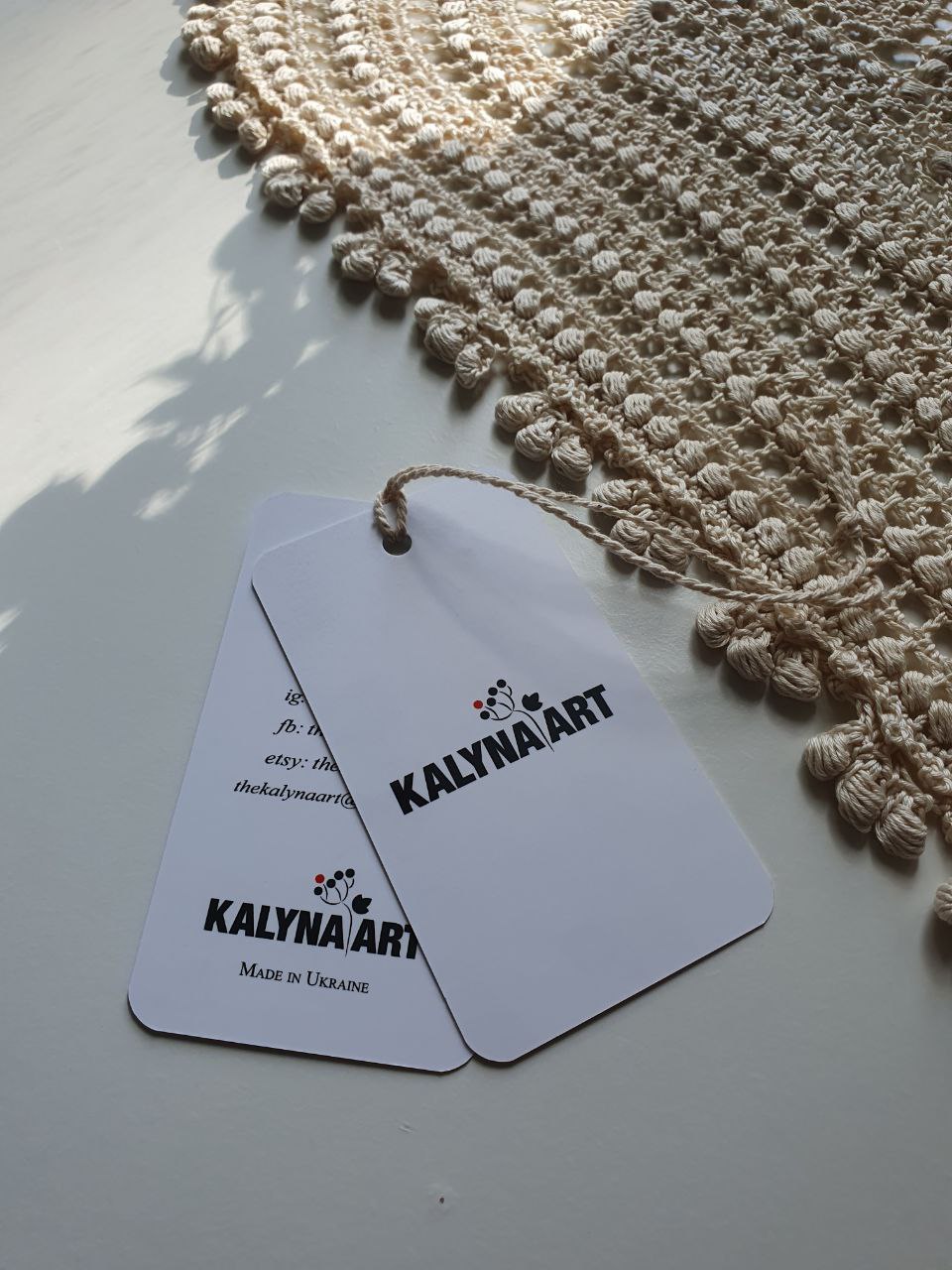 "Halo" Large Crochet Heart • Crochet DoilyPattern