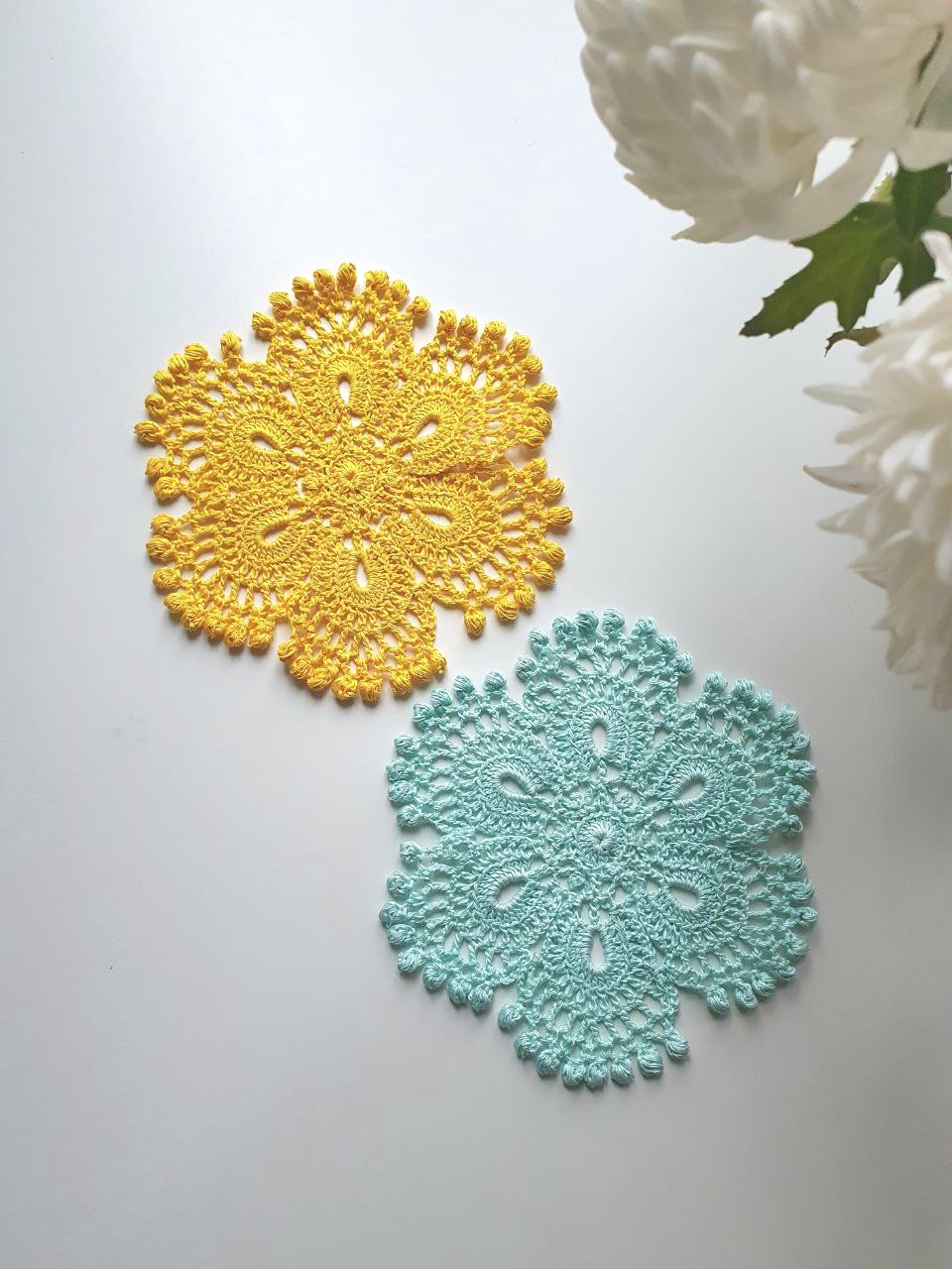 Petal Light Mini – Crochet Doily Pattern